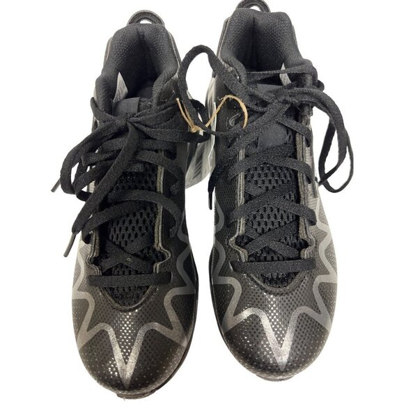 NEW! Adidas Freak Spark MD Child Unisex Black Football Cleats Size 2 - Picture 4 of 11